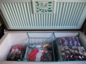 chilly yarn keeping cool